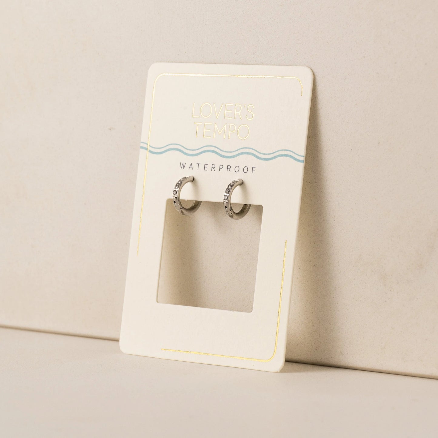 Evie 10mm Huggie Hoops Silver