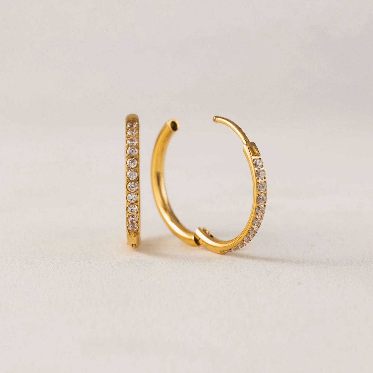 Evie 20mm Hoops Gold
