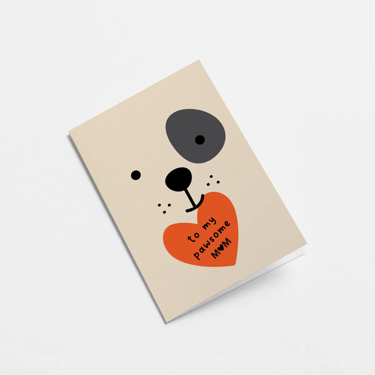 To My Pawsome Mom Card