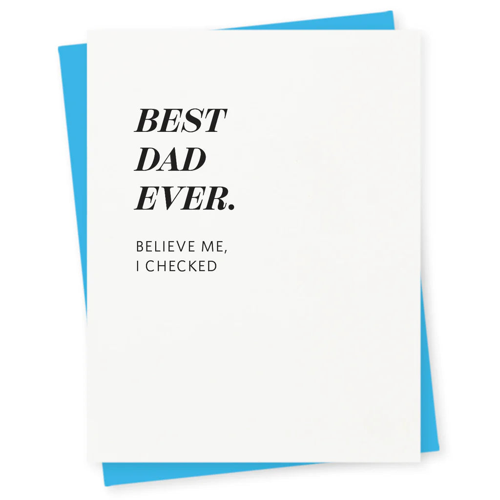 Best Dad Ever Card