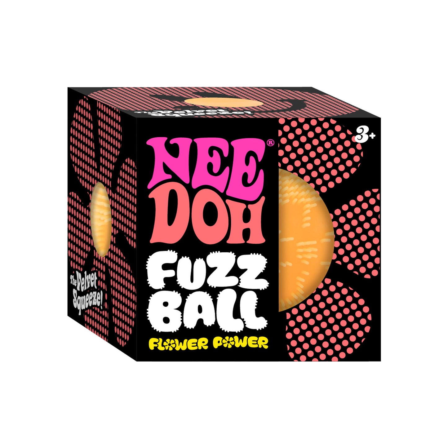 Needoh Fuzz Ball Flower Power