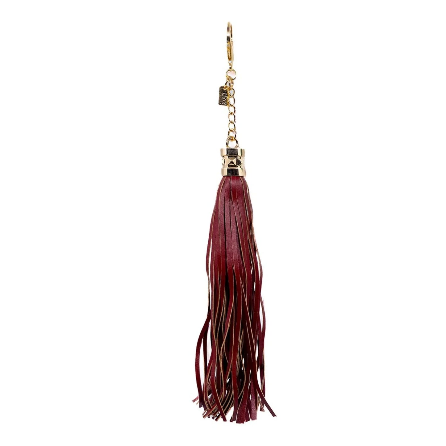 Faux Leather Tassel Charm
