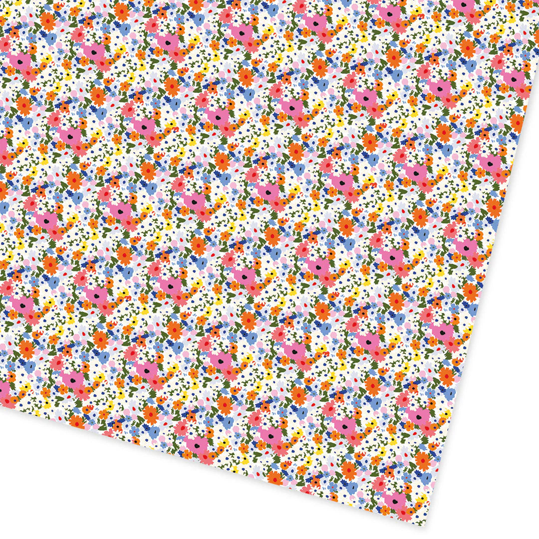 Floral Repeat Roll Wrap