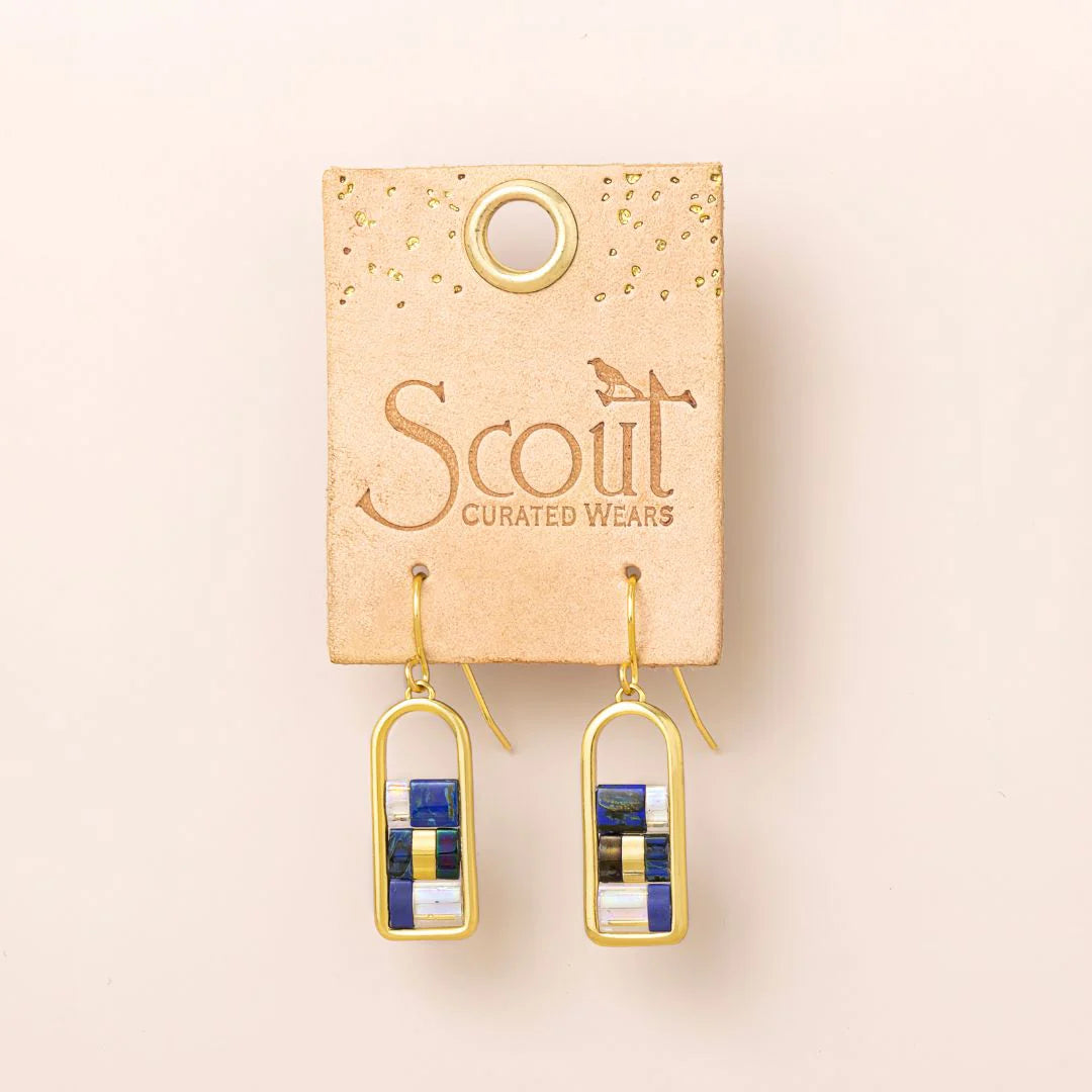 Good Karma Miyuki Frame Indigo Gold