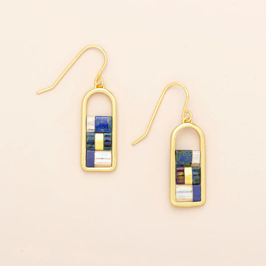 Good Karma Miyuki Frame Indigo Gold