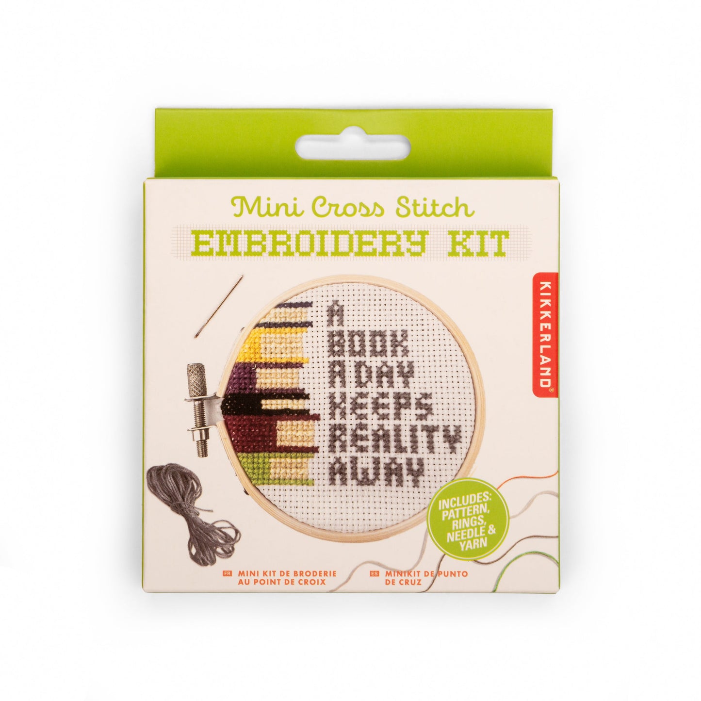 Mini Cross Stitch Embroidery Kit Book