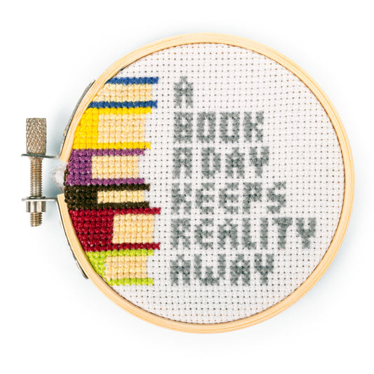 Mini Cross Stitch Embroidery Kit Book