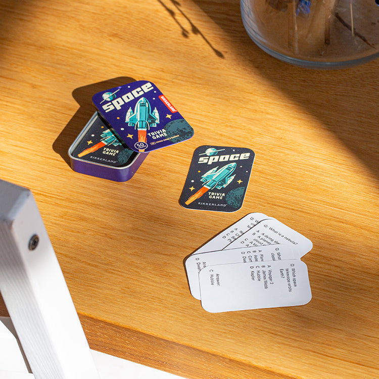Space Trivia Tin