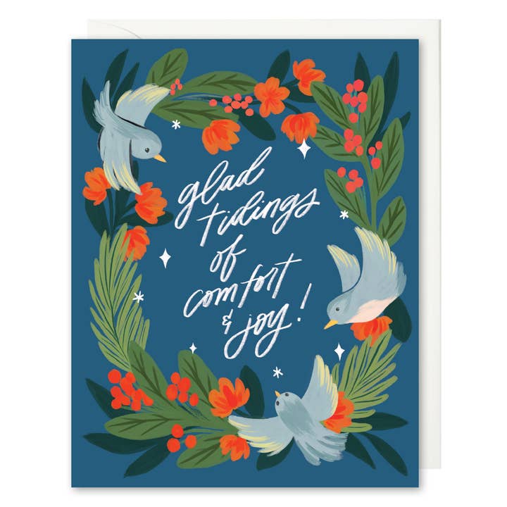 Glad Tidings of Comfort and Joy Card