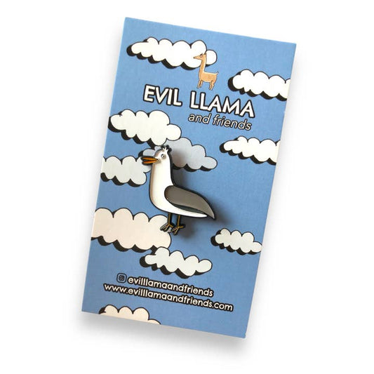 @26 Gus The Gull Enamel Pin