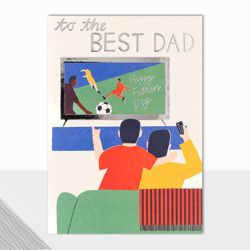 Best Dad TV Card