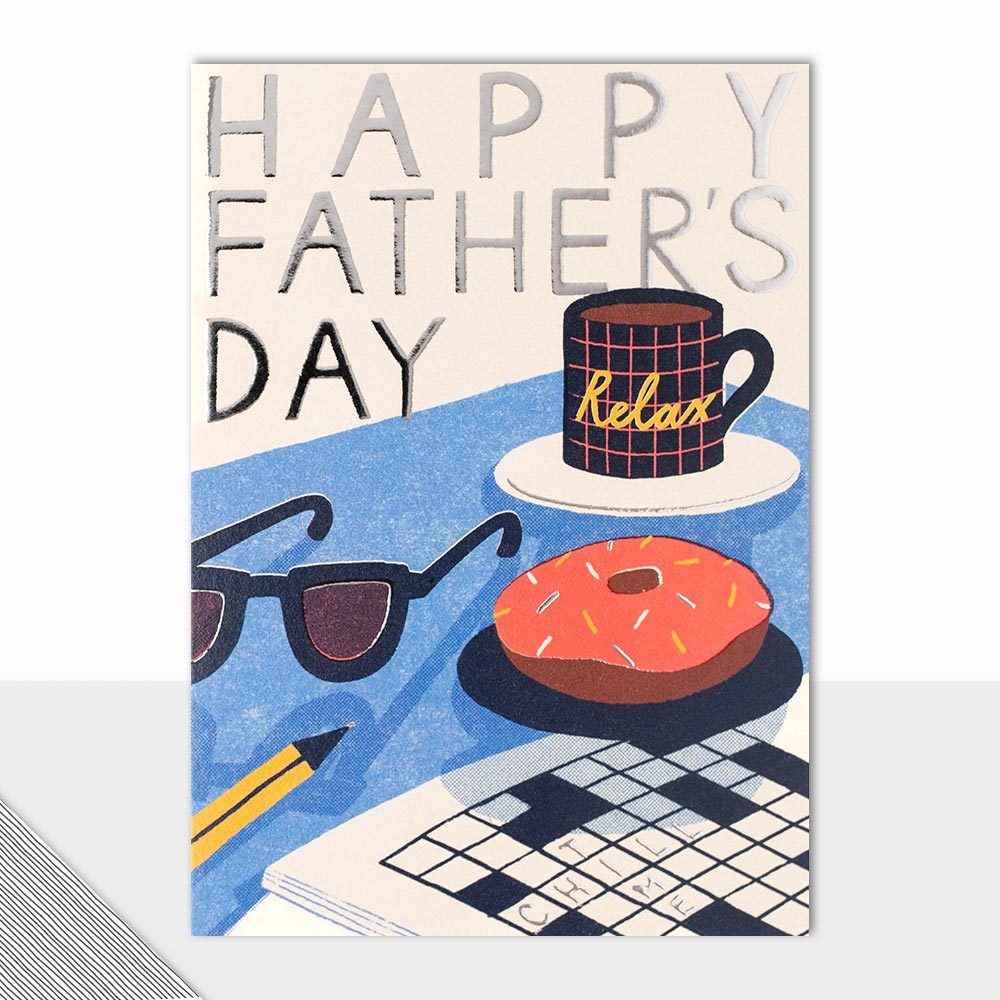 Happy Father's Day Donut Card