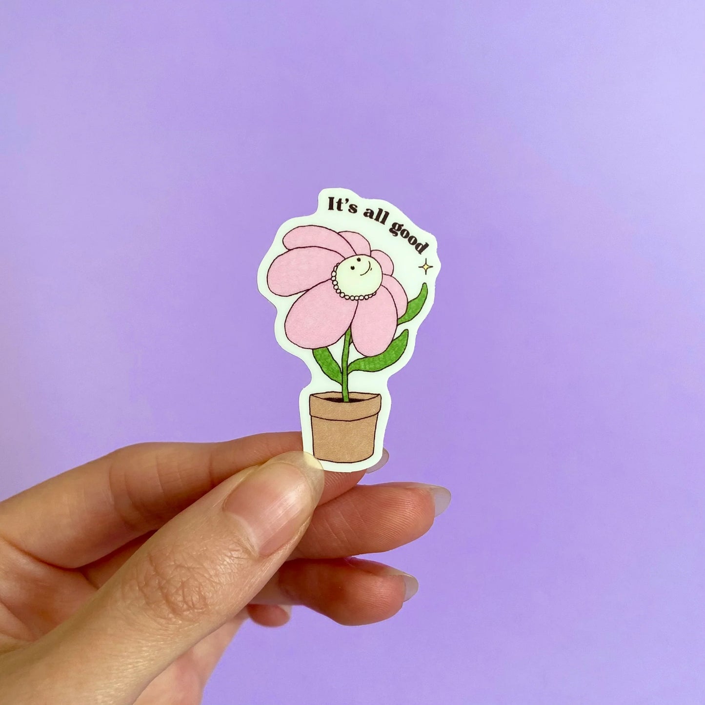 S51 Happy Flower Mini Sticker