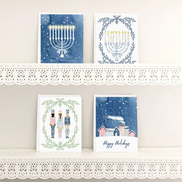 Happy Hanukkah Holiday Card