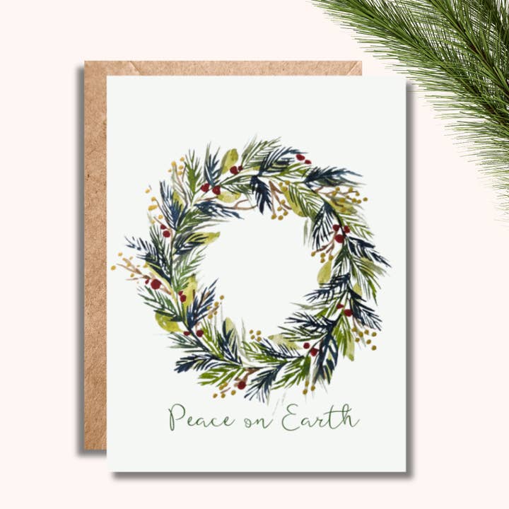 Holiday Peace On Earth Card