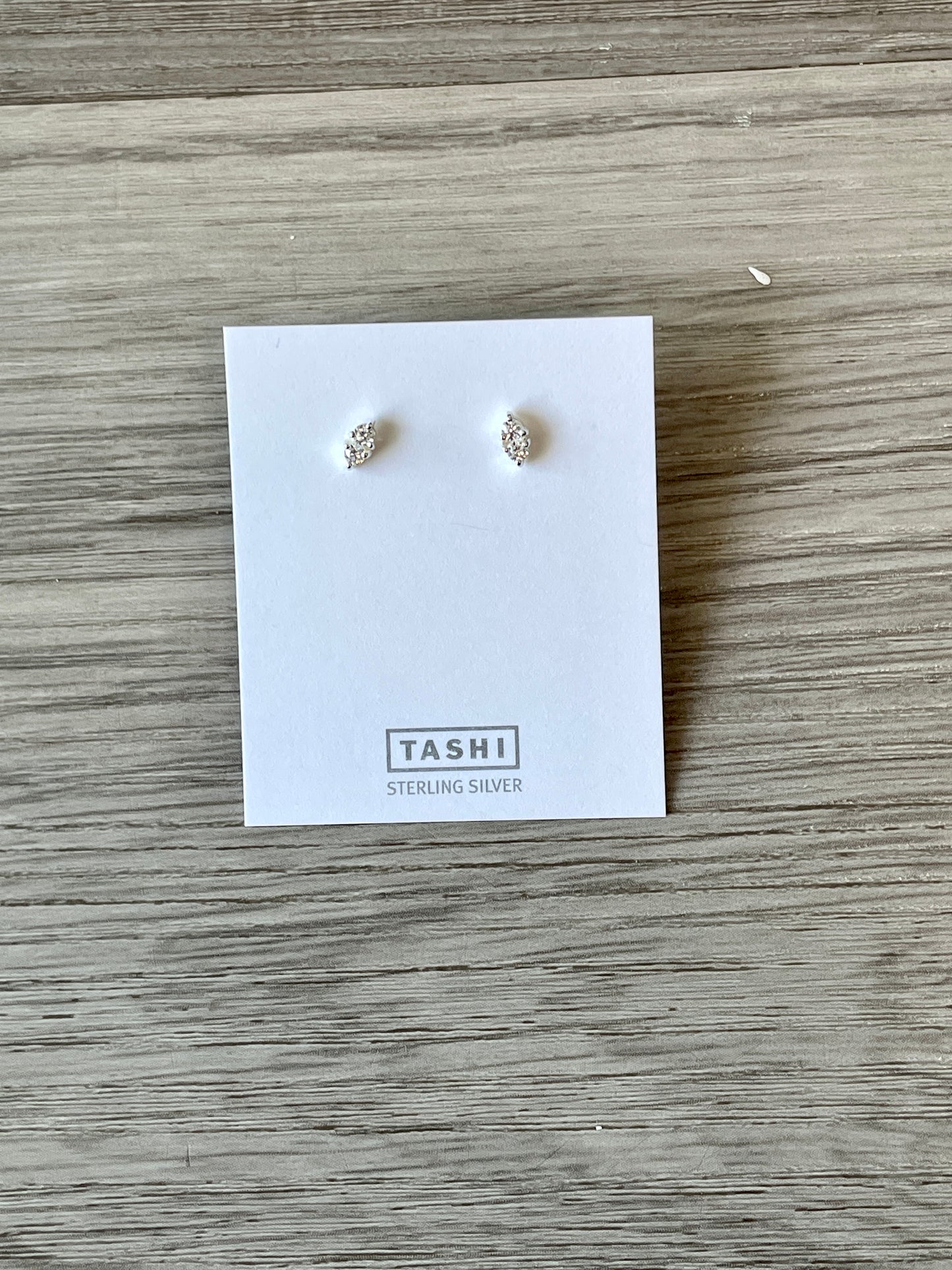 Tiny Double Stone Studs