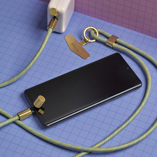 Inkerie ChargeCarry PhoneLanyard Blue