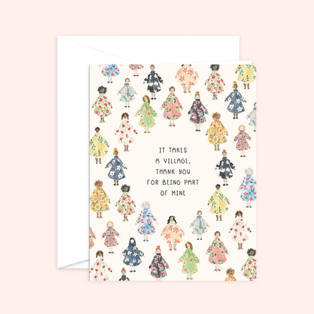 It Takes a Village Card