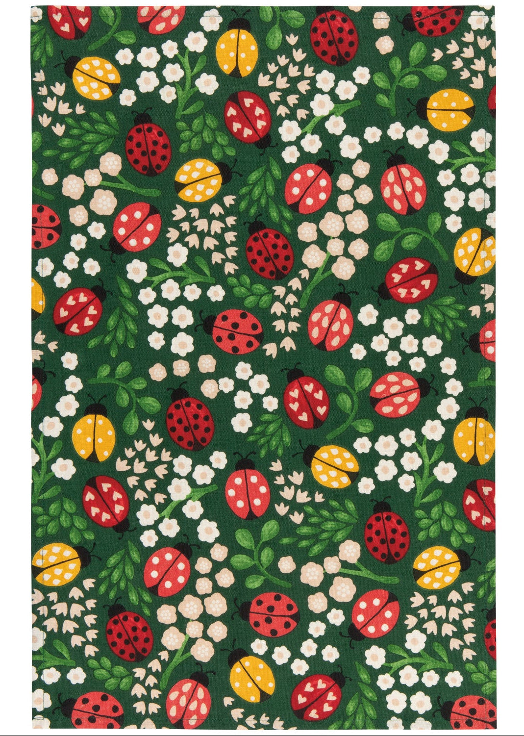 Ladybugs Dishtowel