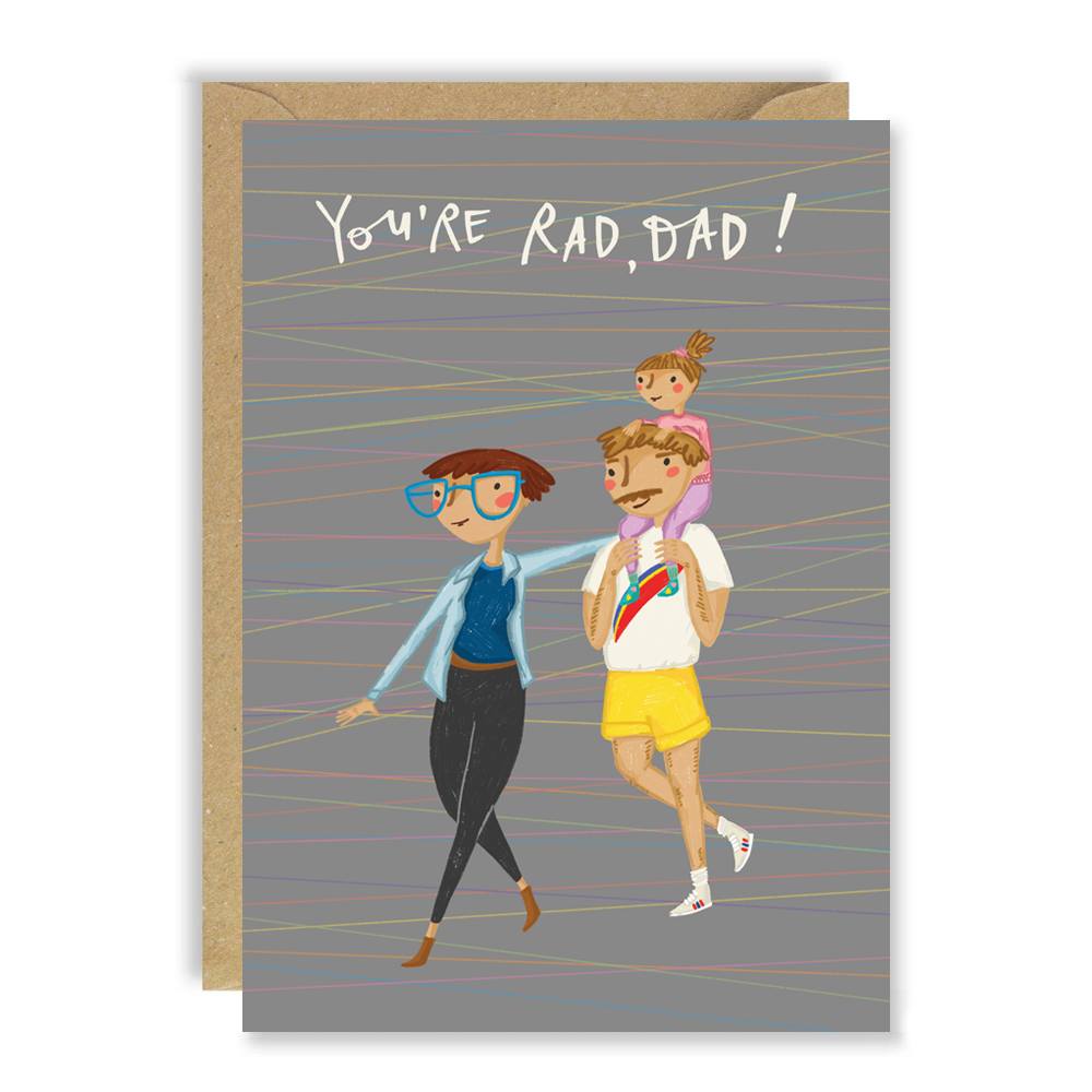 You're Rad Dad Card