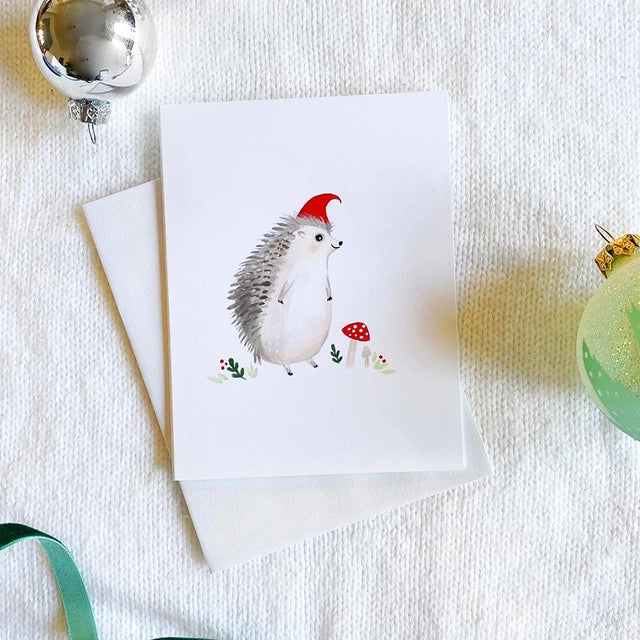 Jolly Hedgehog Card