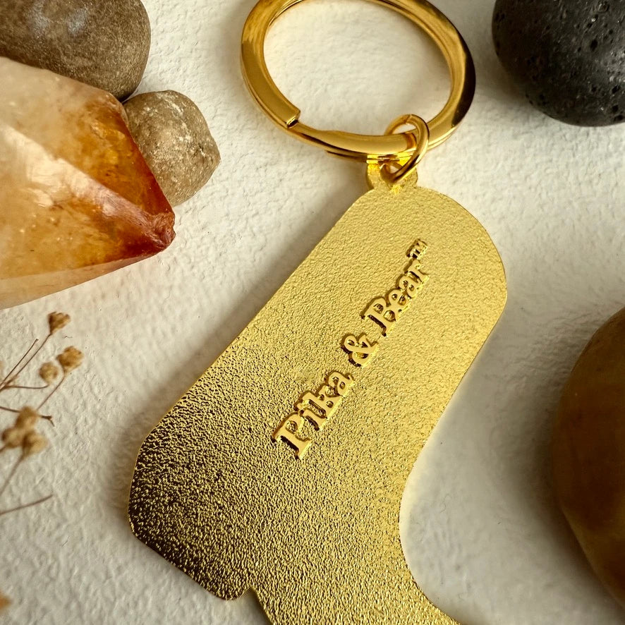 What Would Dolly Do? Cowboy Boot Enamel Keychain