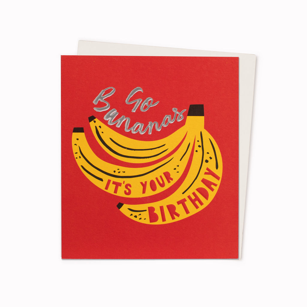 Go Bananas Birthday Card