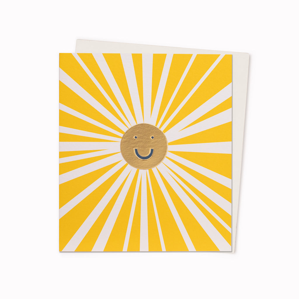 Sunny Smiley Greeting Card