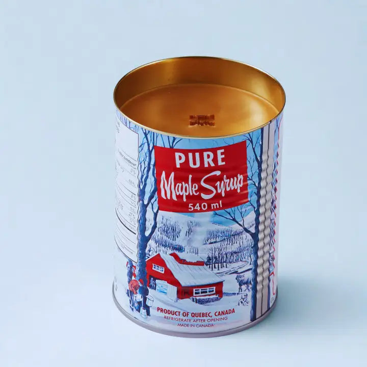 Maple Syrup Woodwick Large Tin Candle