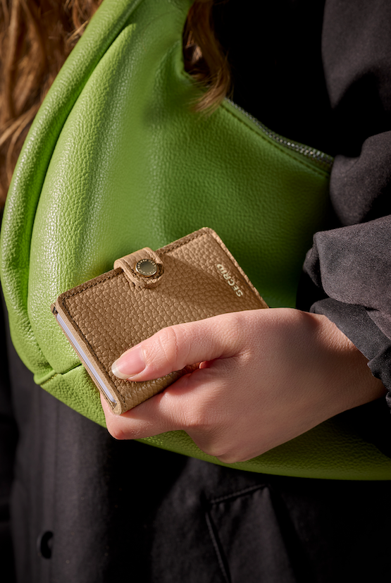 Miniwallet Pebble Cappuccino