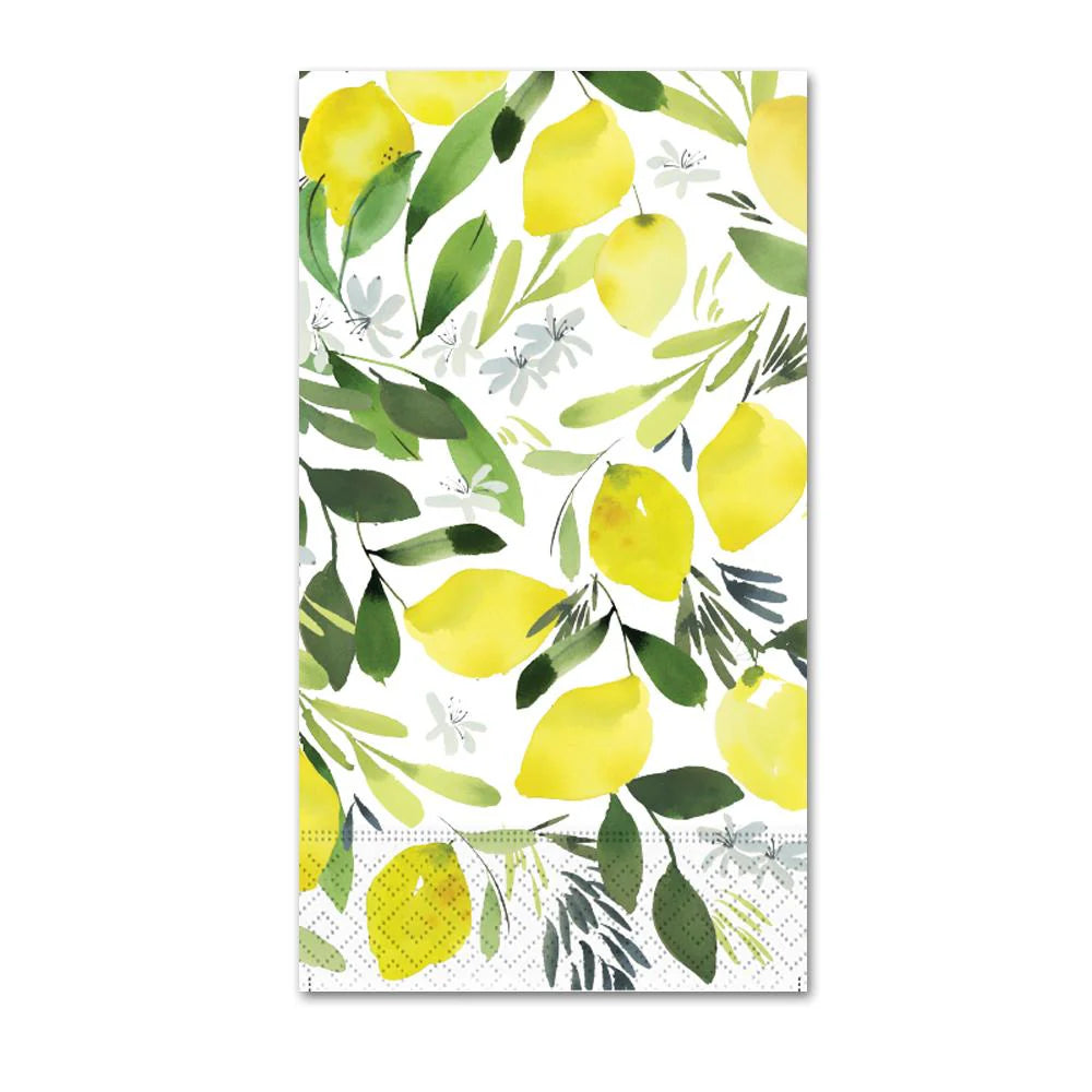 Lemon Blossom Guest Towel Napkin