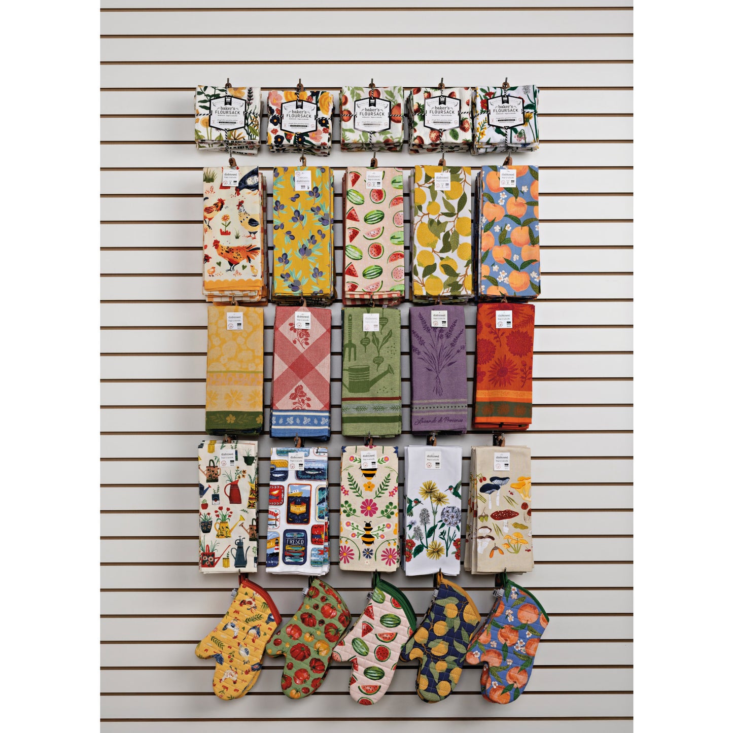 Bee Garden Dishtowel