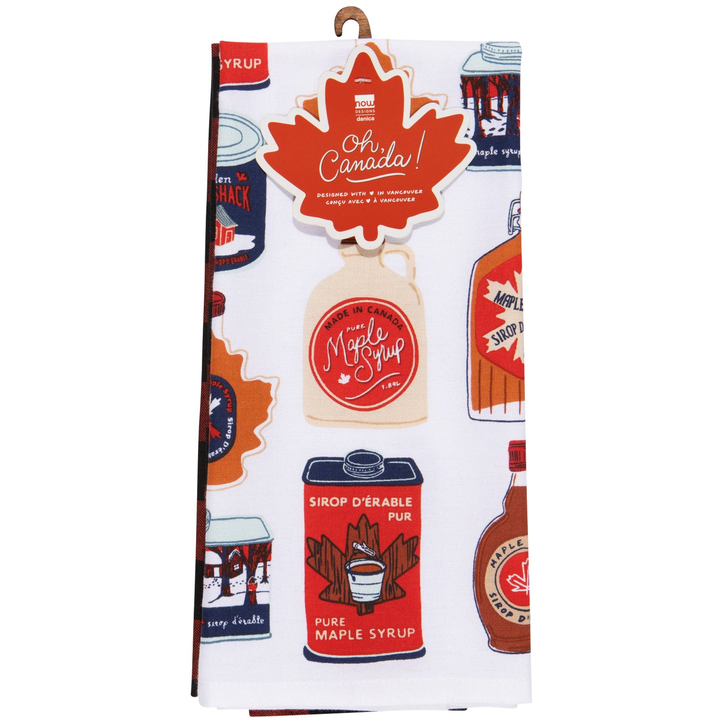 Maple Syrup Set of 2 Tea Towels