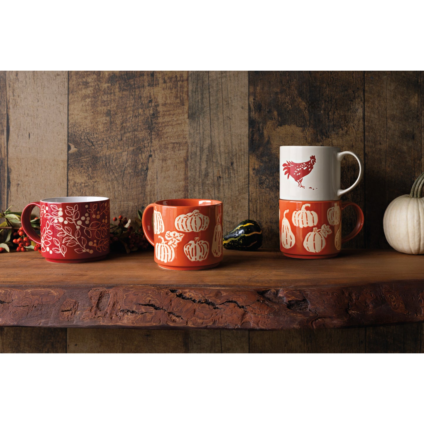 Merry Berry Stoneware Mug