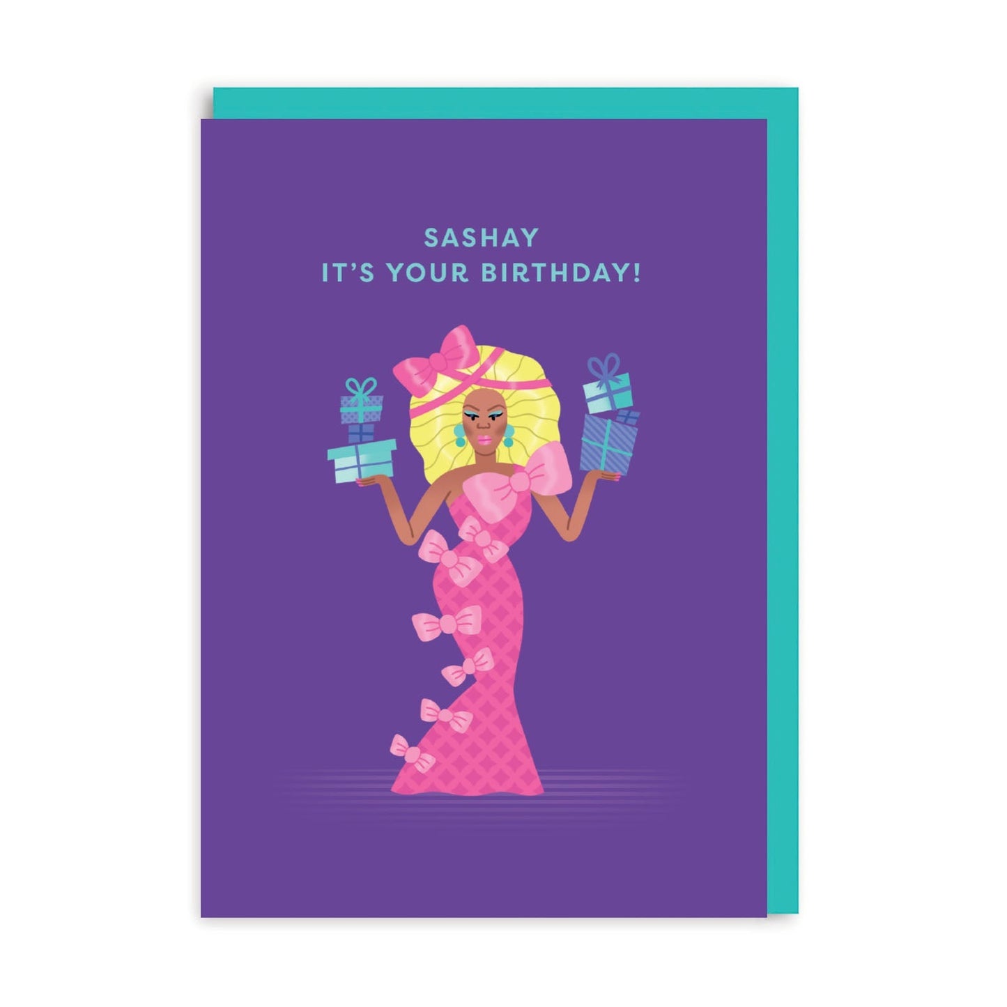 Ru Paul Sashay B'day Card