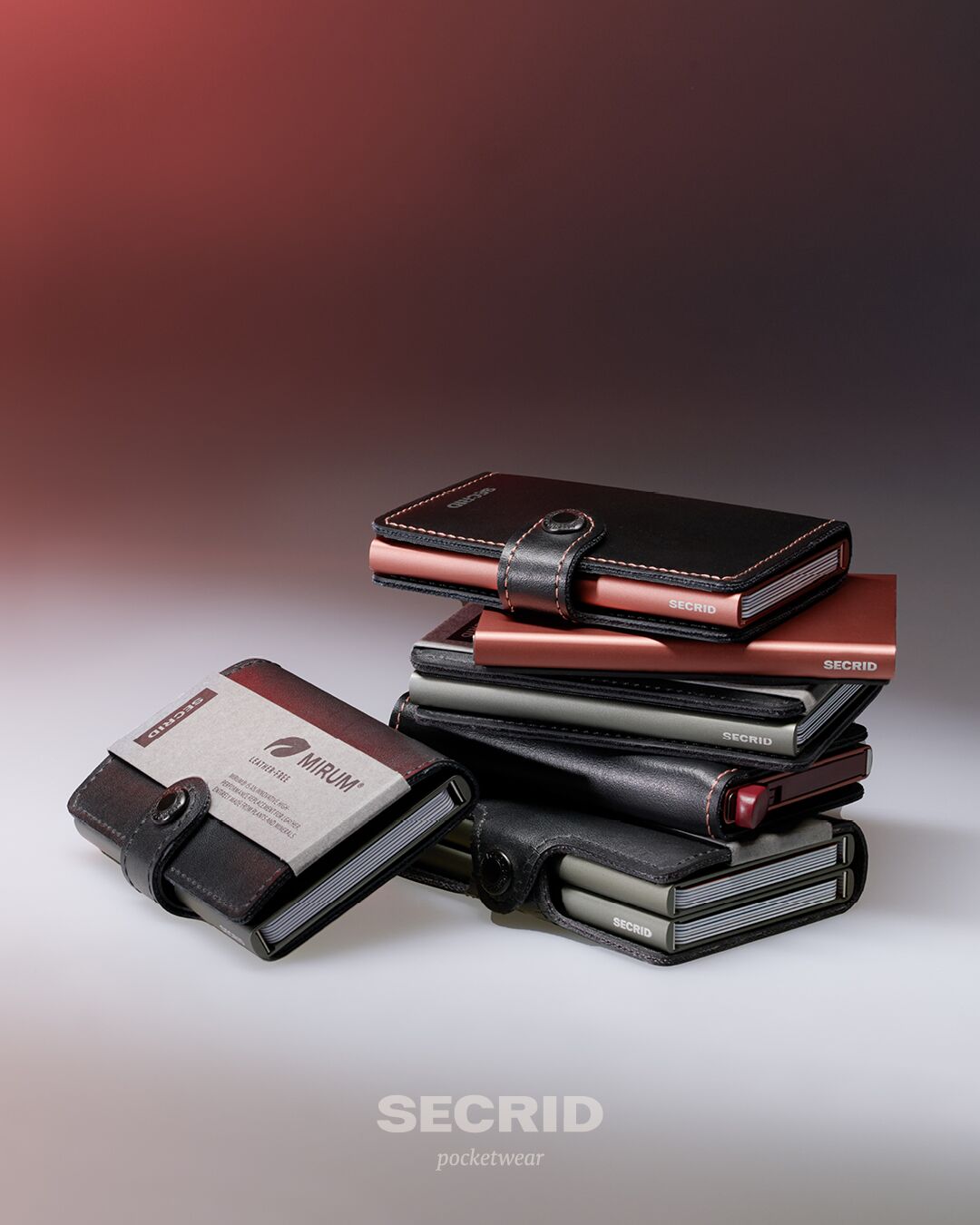 Miniwallet Mirum Plant-Based Black