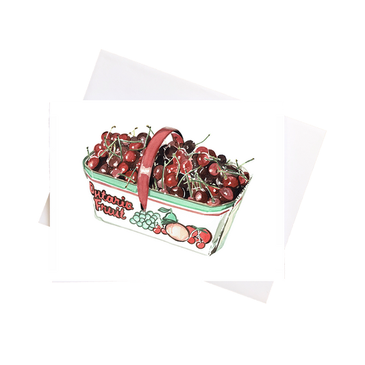 Ontario Cherries Card