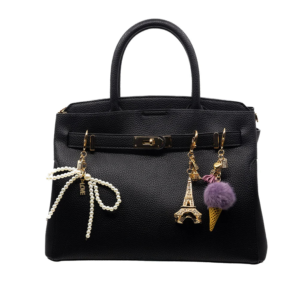 Plush Ice Cream Charm Light Purple