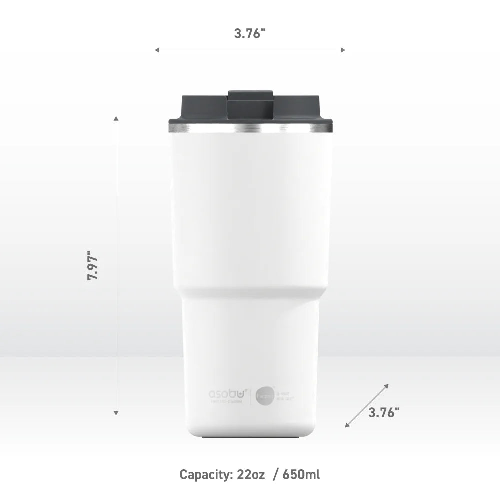 Pick Me Up Pastel Peach Tall Travel Mug