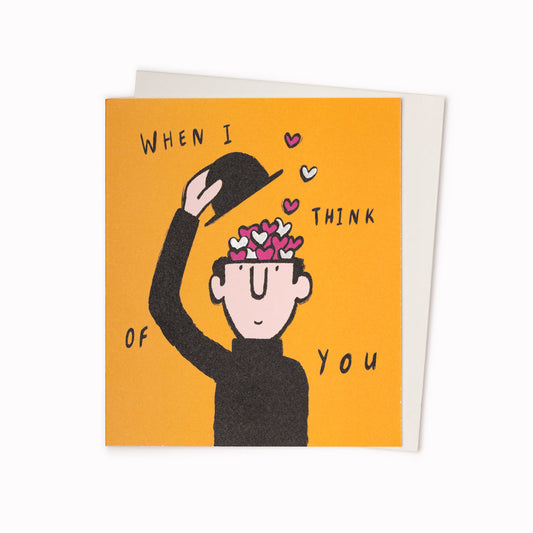 When I Think of You Greeting Card