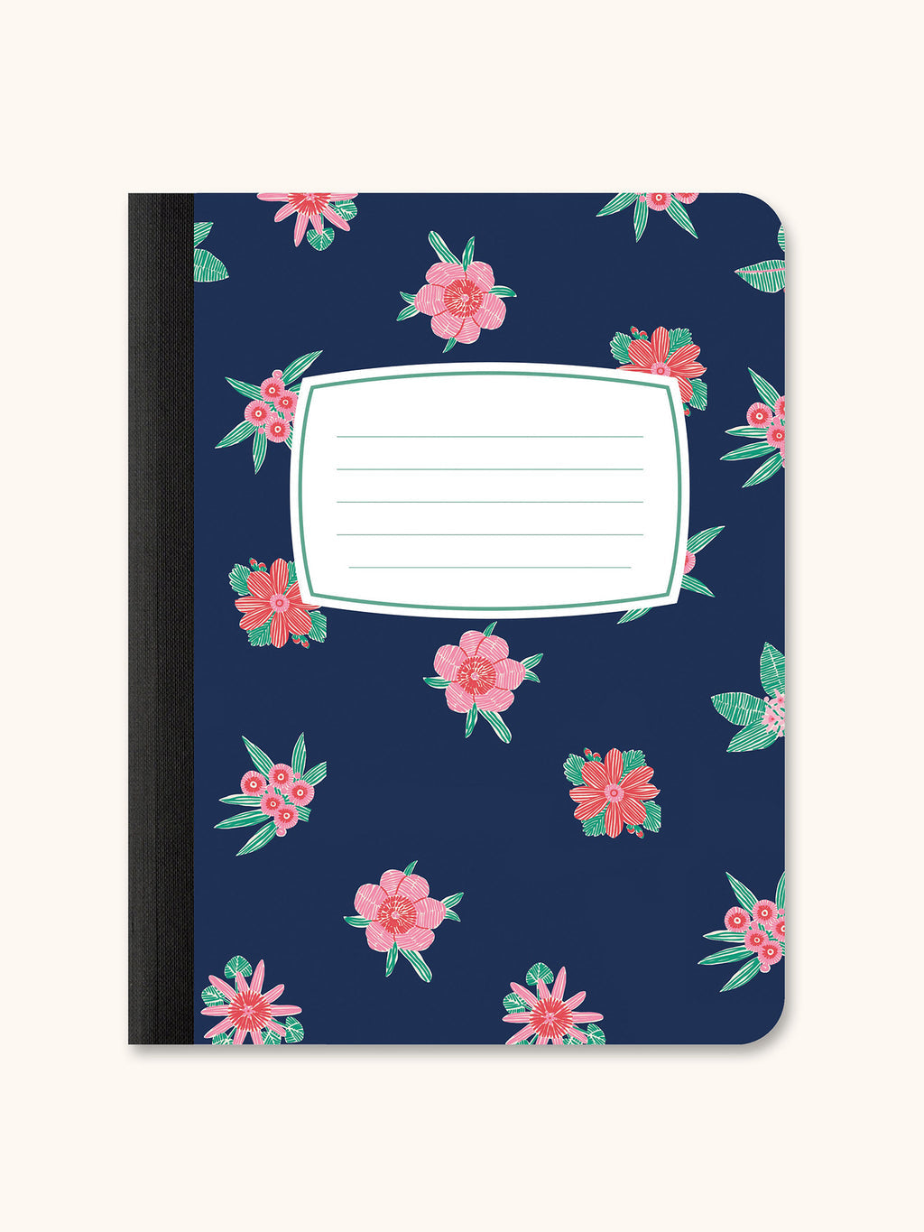 Racing Snails & Stitched Tropicals Composition Book Duo