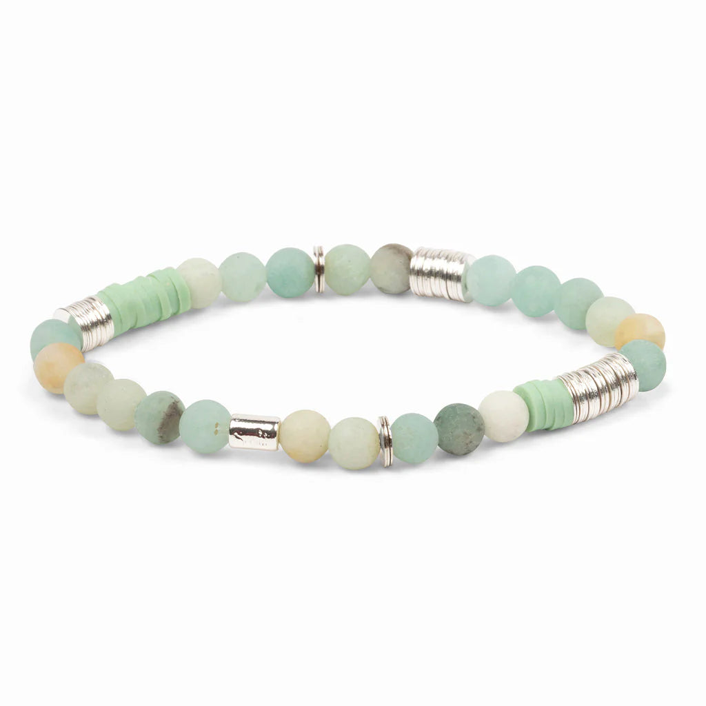 Intermix Stone Stacking Bracelet Amazonite
