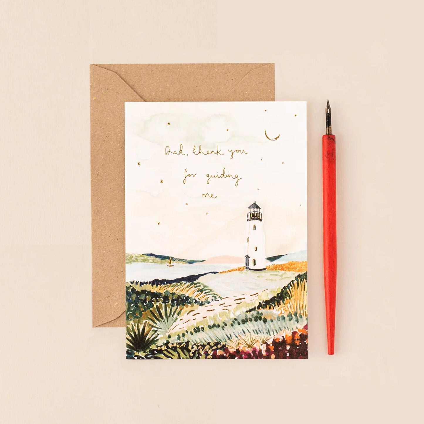 Light House Card