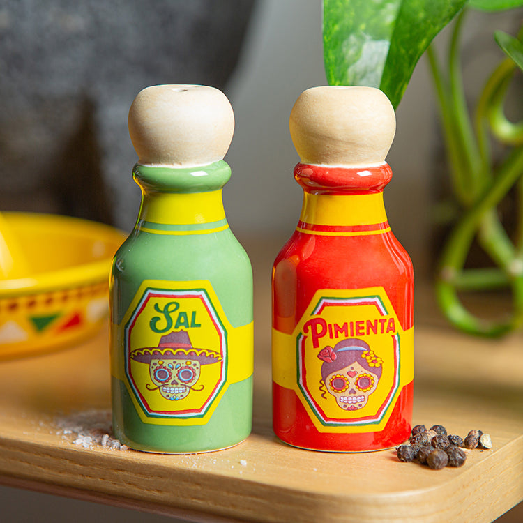 Hot Sauce Salt + Pepper Shakers
