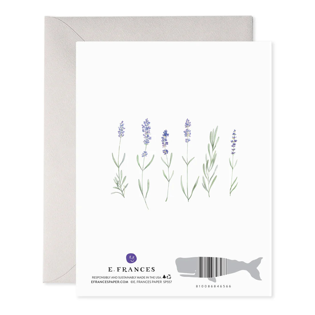 Lavender Mom Card