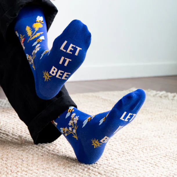 Men's Crew Socks Let It Bee