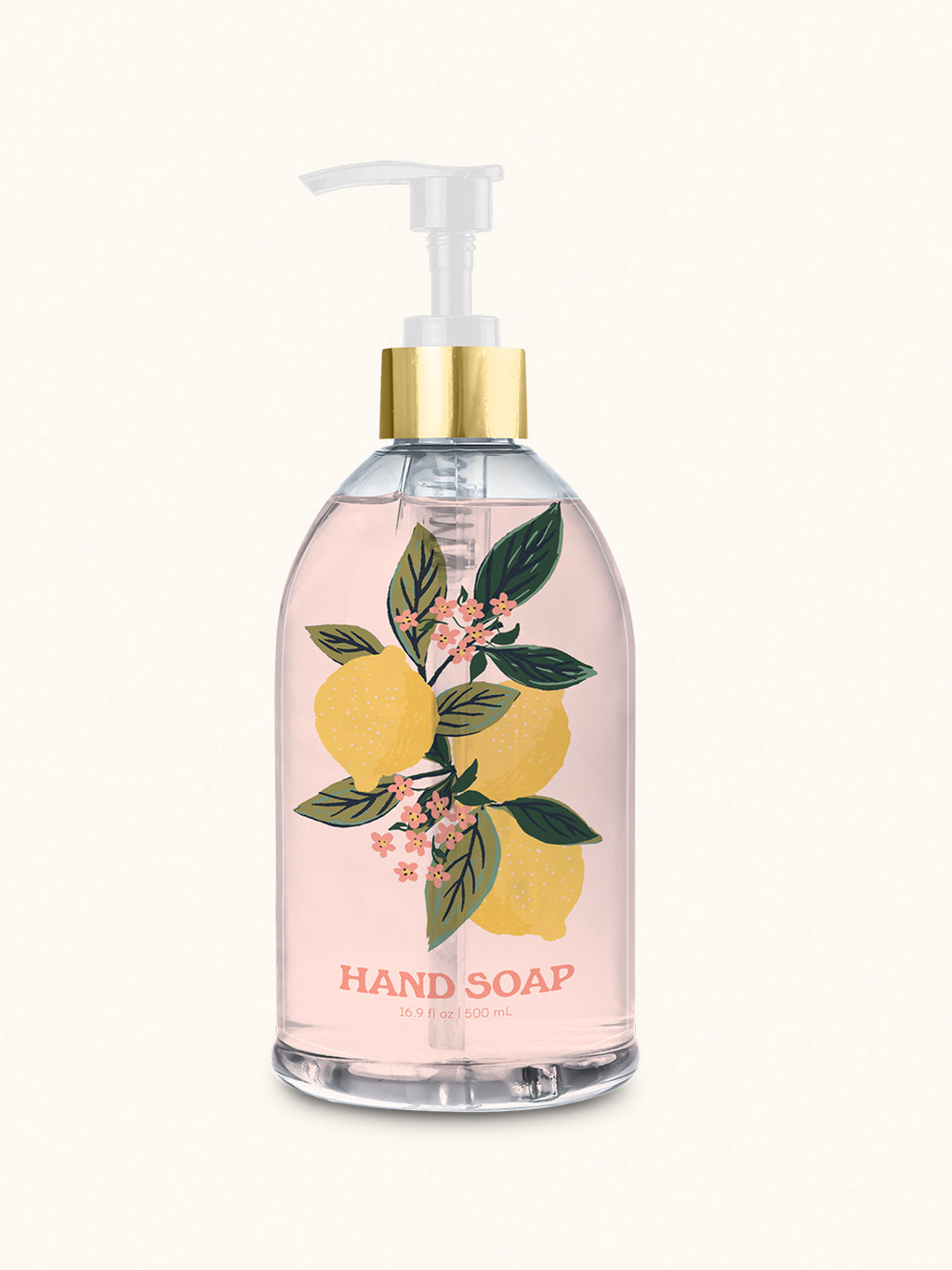 Lemon Tree Liquid Hand Soap with Decorative Insert
