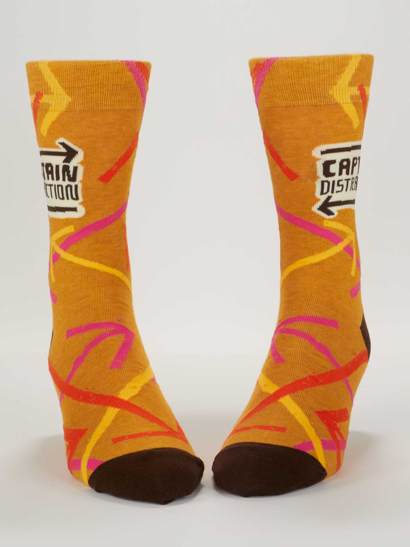 Men's Crew Socks Captain Distraction