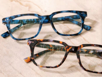 Maddox Gray Botanico Unisex Soft Square Blue Light Glasses