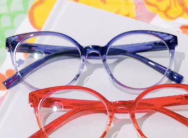 Dahlia Purple Cat Eye Blue Light Glasses